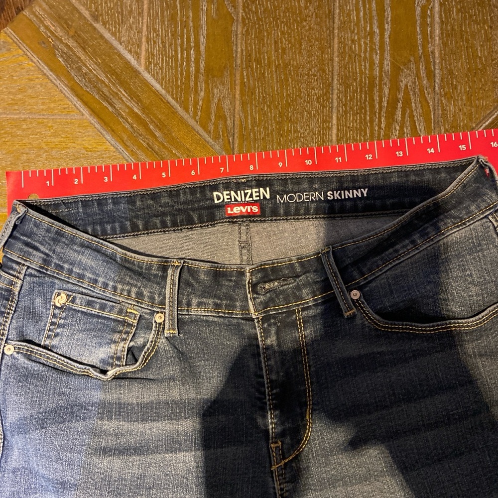 Levi's dark wash denim skinny jeans #denimlove W30 L34 170/76A